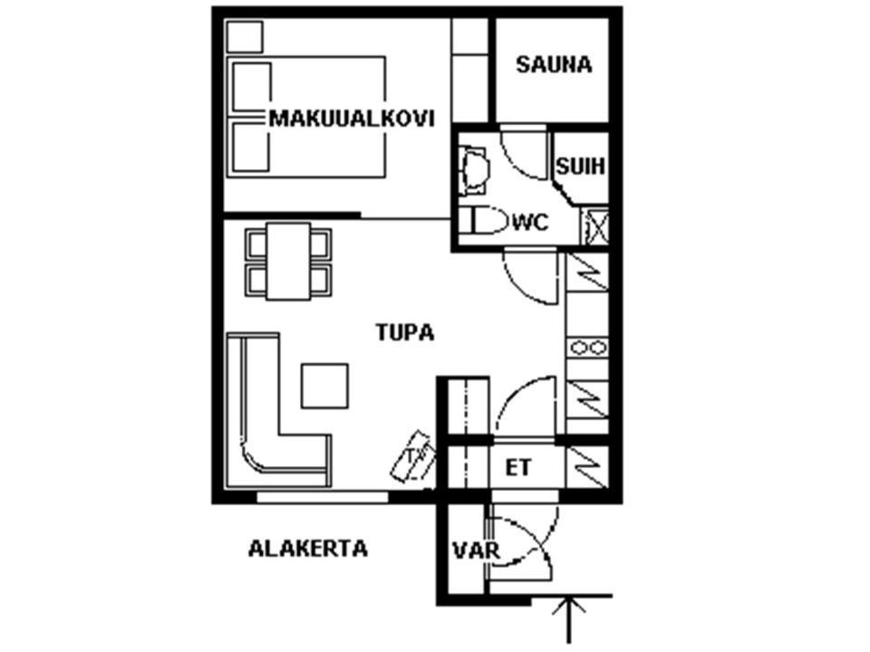 Apartmán Roehkoestar 107 Äkäslompolo Exteriér fotografie